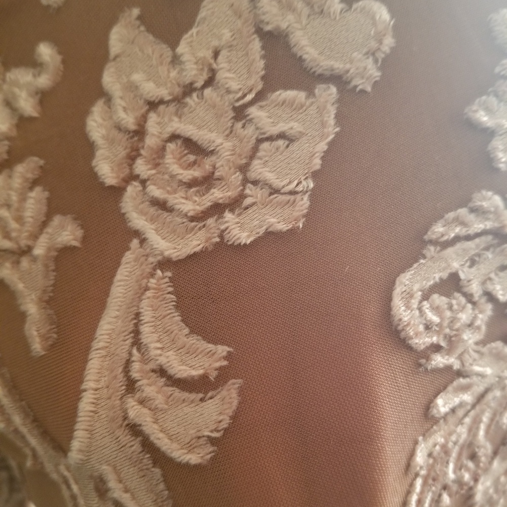 Gold dress